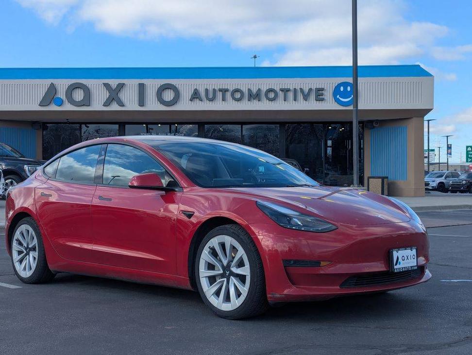 TESLA MODEL 3 2022 5YJ3E1EA4NF142771 image